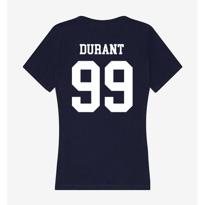 Samford - NCAA Football : Tyler Durant - Women's V-Neck T-Shirt-1