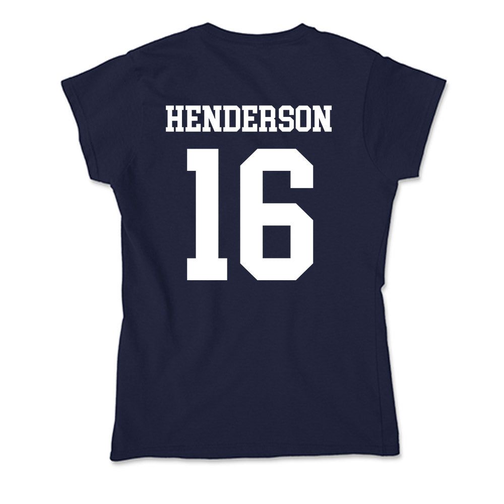 Samford - NCAA Football : Dylon Henderson - Soft Style Women’s T-Shirt-1