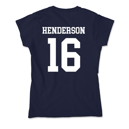 Samford - NCAA Football : Dylon Henderson - Soft Style Women’s T-Shirt-1
