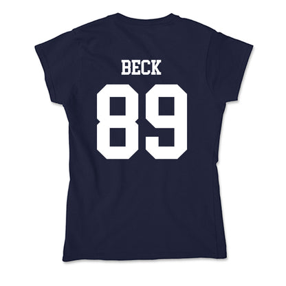 Samford - NCAA Football : Landon Beck - Soft Style Women’s T-Shirt-1