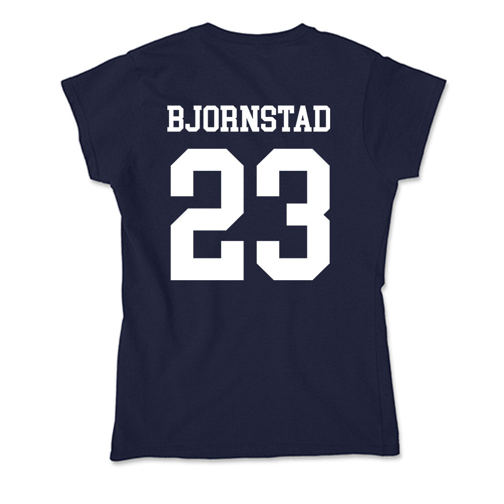 Samford - NCAA Women's Basketball : Kayte Madison Bjornstad - Soft Style Women’s T-Shirt-1