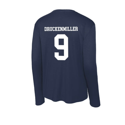 Samford - NCAA Baseball : Drew Druckenmiller - Activewear Long Sleeve T-Shirt-1