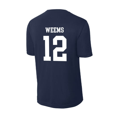 Samford - NCAA Softball : Shannon Weems - Activewear T-Shirt-1