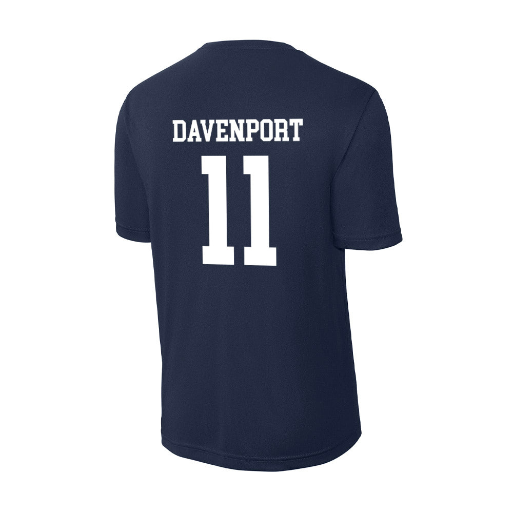 Samford - NCAA Men's Basketball : Cooper Davenport - Activewear T-Shirt-1