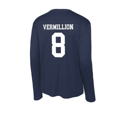 Samford - NCAA Baseball : Ryan Vermillion - Activewear Long Sleeve T-Shirt-1