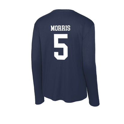 Samford - NCAA Women's Basketball : Francie Morris - Activewear Long Sleeve T-Shirt-1