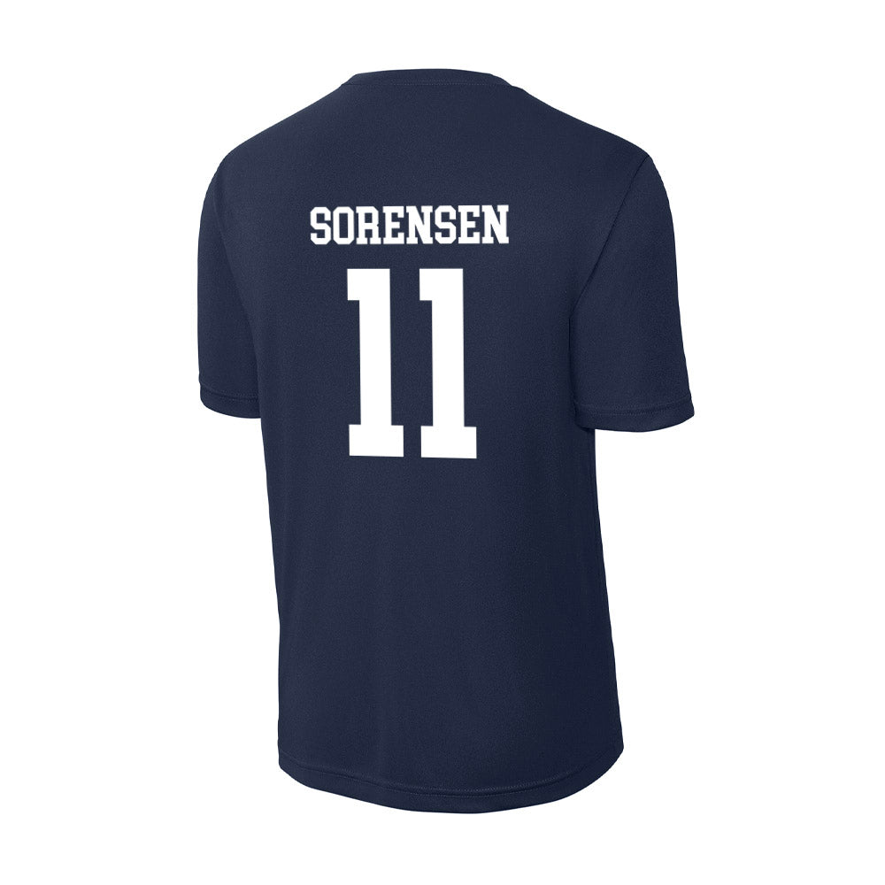 Samford - NCAA Women's Volleyball : Emma Sorensen - Activewear T-Shirt-1