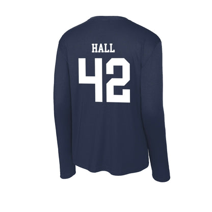 Samford - NCAA Football : Quinten Hall - Activewear Long Sleeve T-Shirt-1