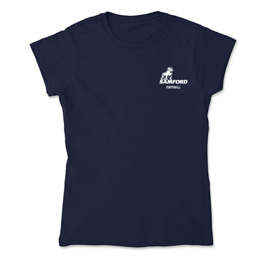 Samford - NCAA Football : David Yancey - Soft Style Women’s T-Shirt-0
