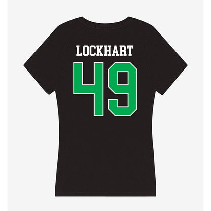 Marshall - NCAA Football : Mekhi Lockhart - Women's V-Neck T-Shirt-1