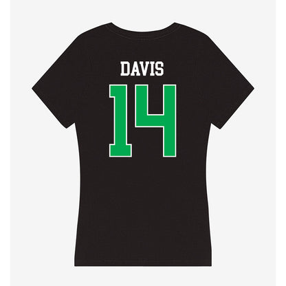 Marshall - NCAA Football : Philipp Davis - Women's V-Neck T-Shirt-1
