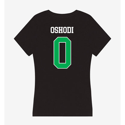 Marshall - NCAA Men's Basketball : Fazl Oshodi - Women's V-Neck T-Shirt-1