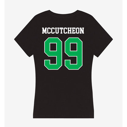 Marshall - NCAA Women's Soccer : Katie McCutcheon - Women's V-Neck T-Shirt-1