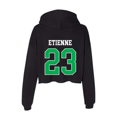 Marshall - NCAA Football : Sammy Etienne - Women's Crop Fleece Hoodie-1