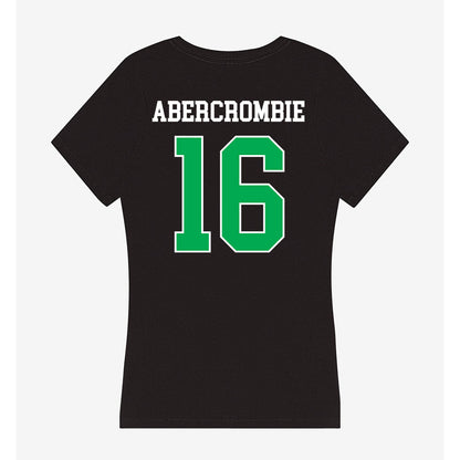 Marshall - NCAA Football : Jalyn Abercrombie - Women's V-Neck T-Shirt-1