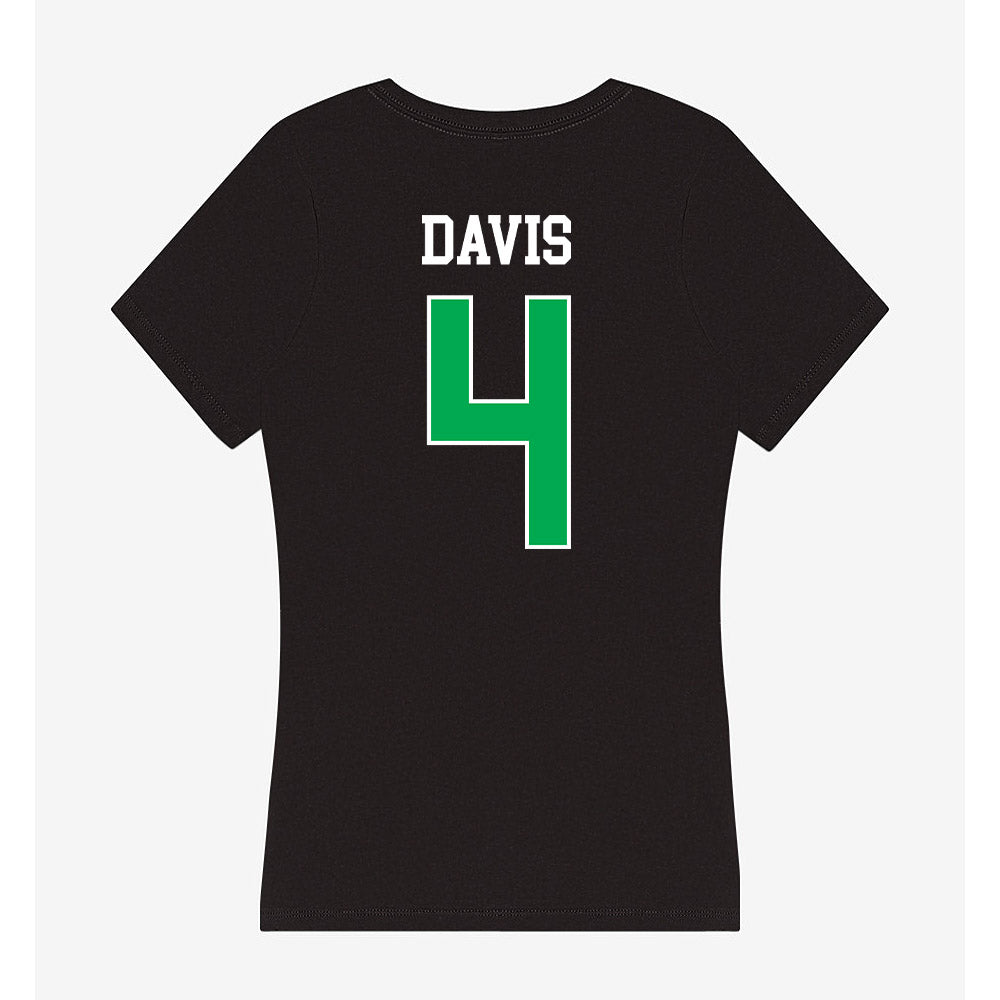 Marshall - NCAA Football : Philipp Davis - Women's V-Neck T-Shirt-1