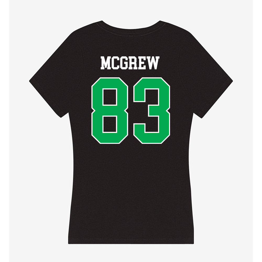 Marshall - NCAA Football : Rhett Mcgrew - Women's V-Neck T-Shirt-1