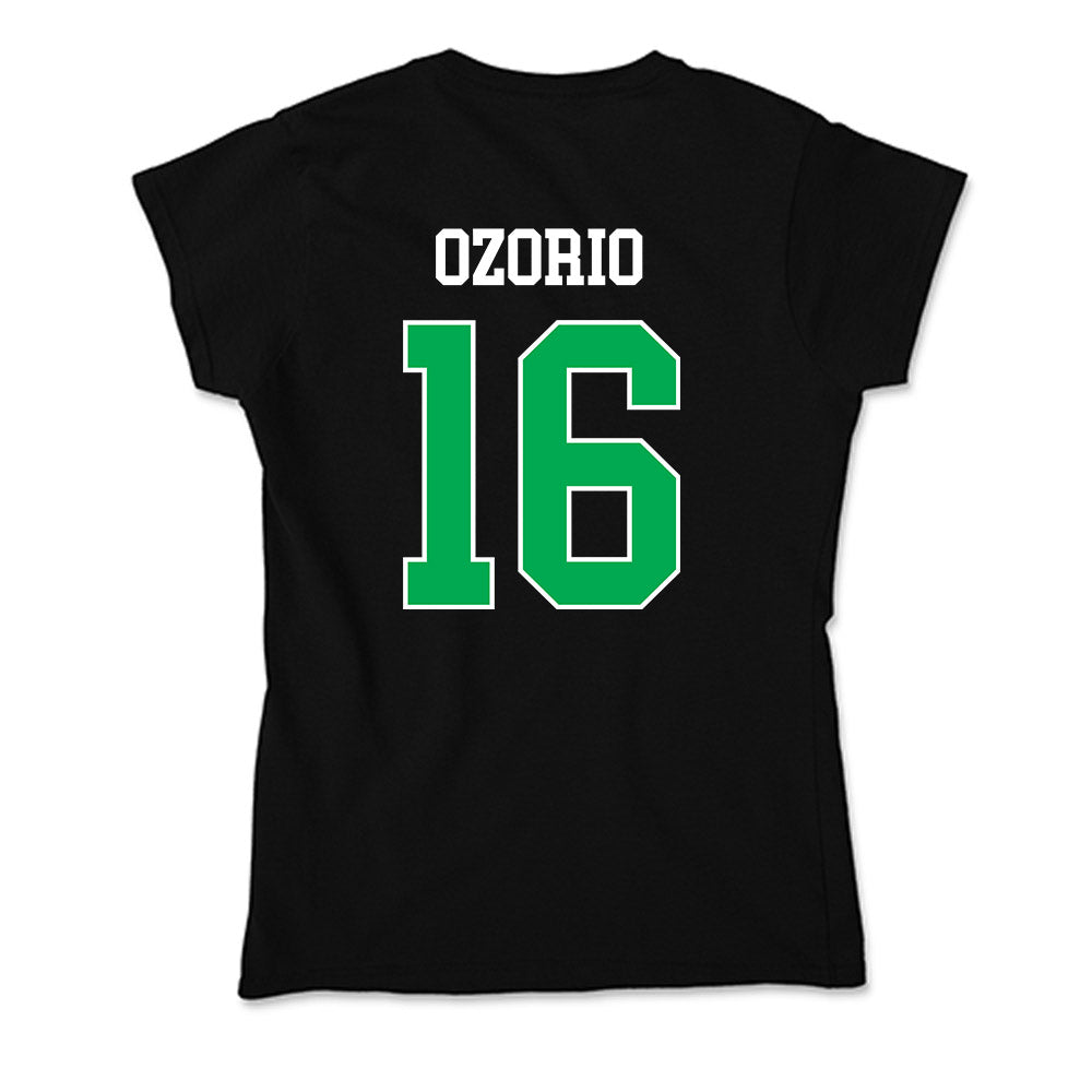 Marshall - NCAA Women's Soccer : Larissa Ozorio - Soft Style Women’s T-Shirt-1