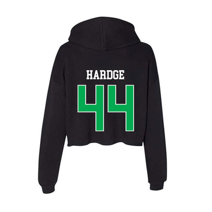 Marshall - NCAA Football : Kenyatta Hardge - Women's Crop Fleece Hoodie-1