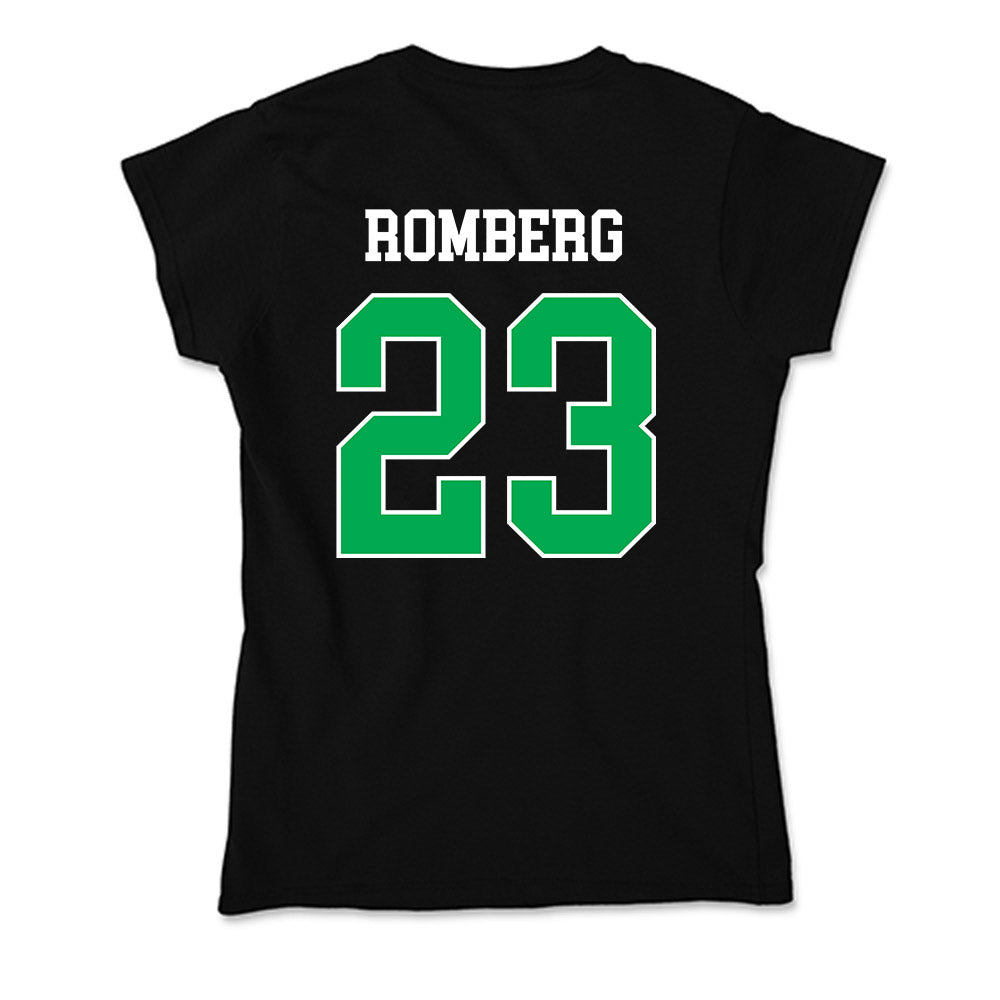 Marshall - NCAA Men's Soccer : Carl Romberg - Soft Style Women’s T-Shirt-1