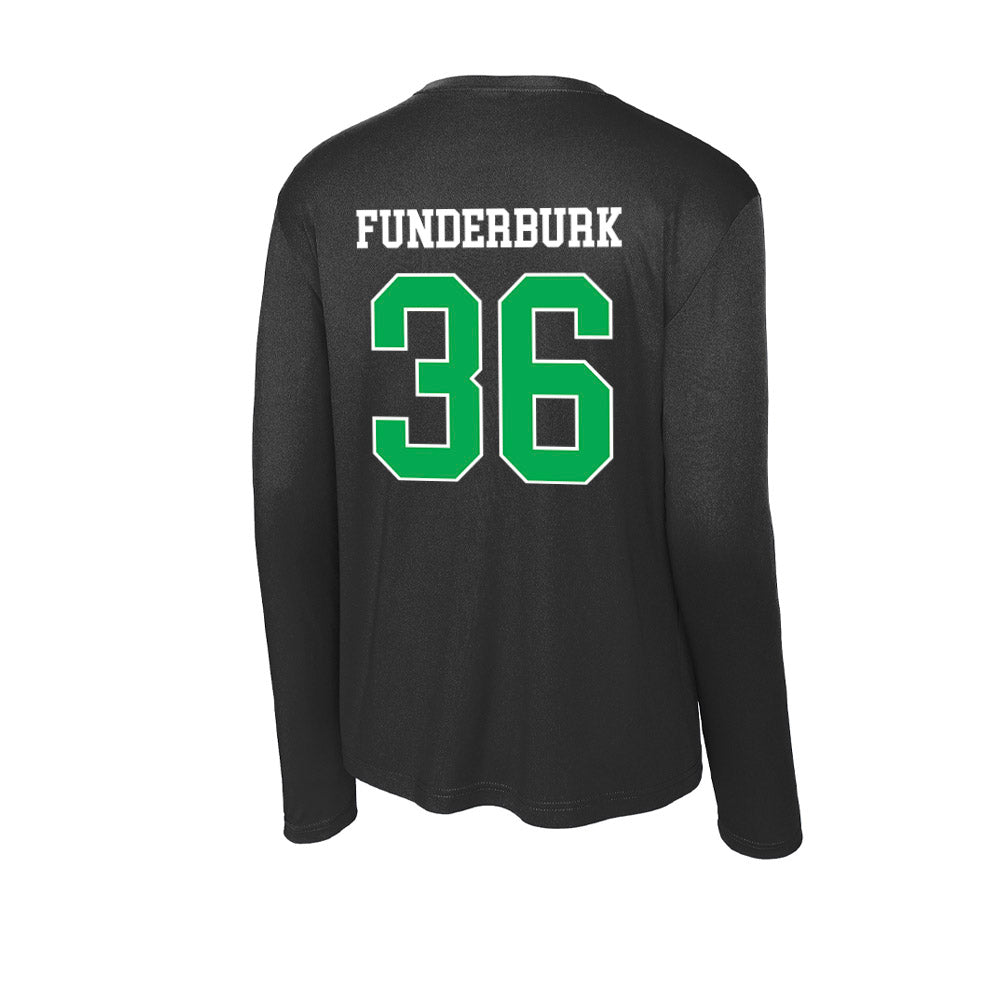 Marshall - NCAA Football : Cole Funderburk - Activewear Long Sleeve T-Shirt-1