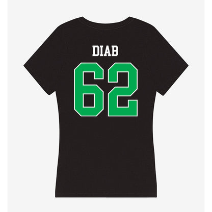 Marshall - NCAA Football : Marwan Diab - Women's V-Neck T-Shirt-1