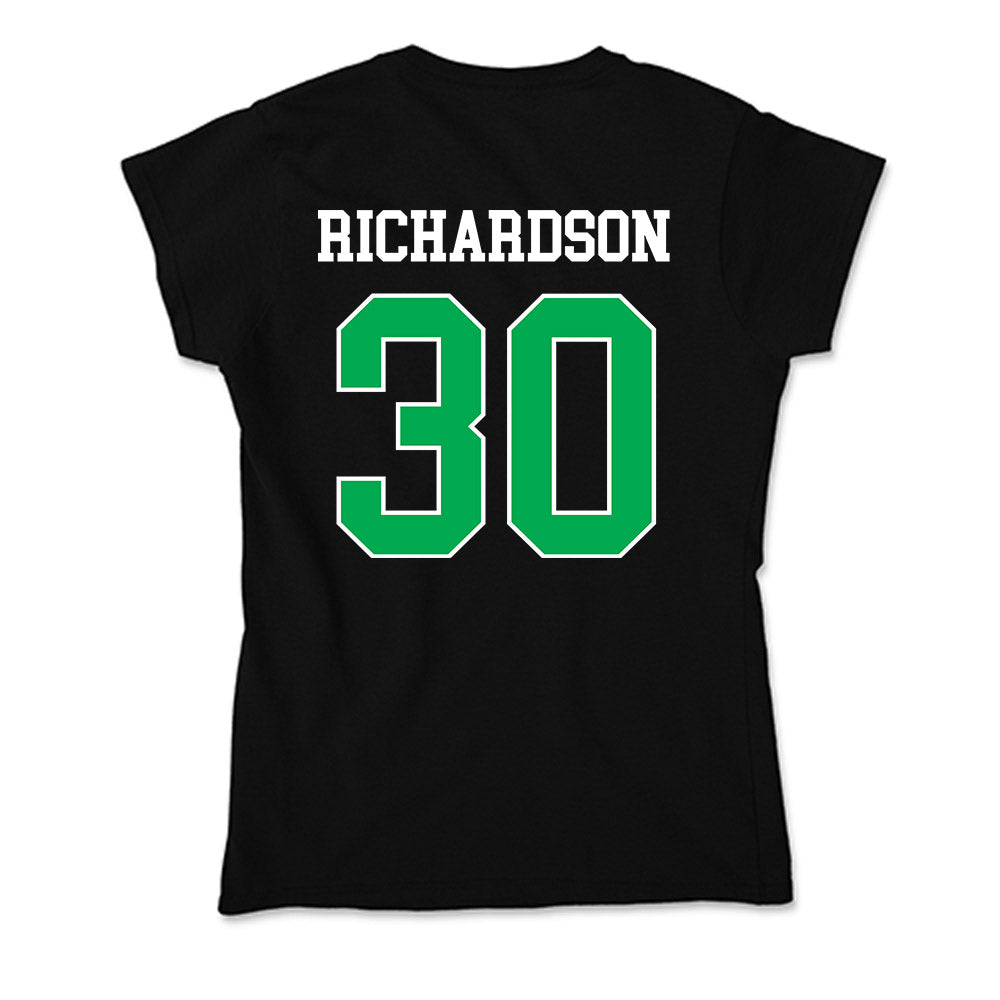 Marshall - NCAA Baseball : Hunter Richardson - Soft Style Women’s T-Shirt-1