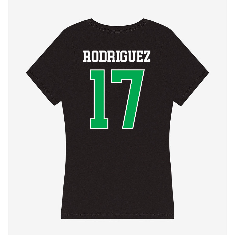 Marshall - NCAA Women's Soccer : Laura Rodriguez - Women's V-Neck T-Shirt-1