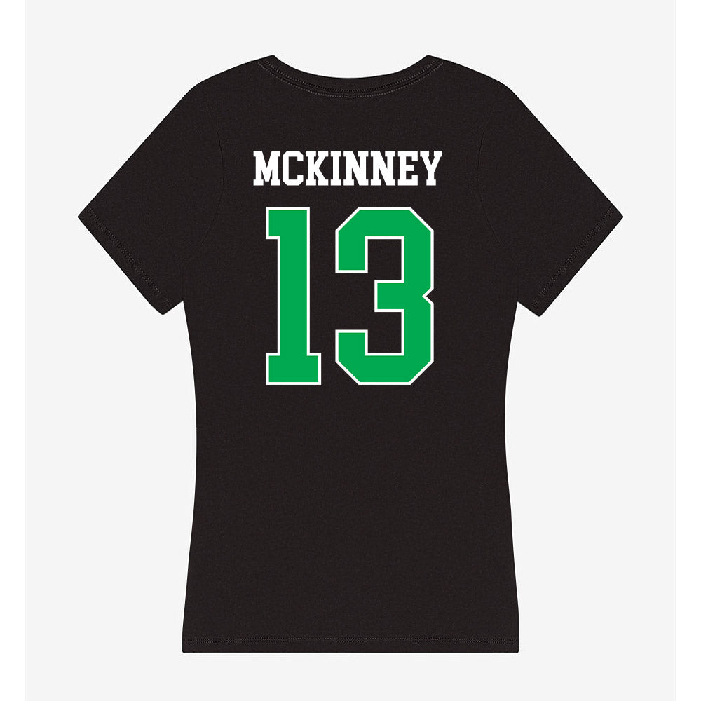 Marshall - NCAA Women's Soccer : Rylie McKinney - Women's V-Neck T-Shirt-1