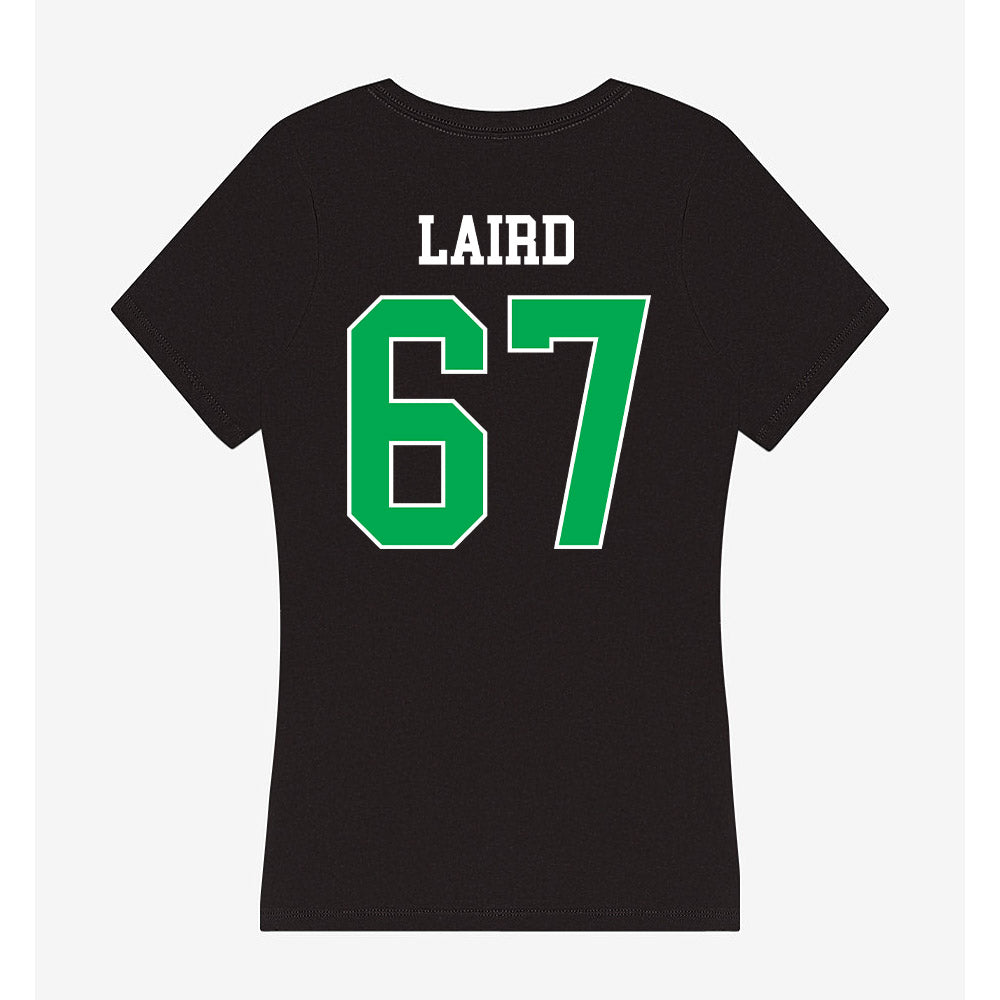 Marshall - NCAA Football : Jack Laird - Women's V-Neck T-Shirt-1