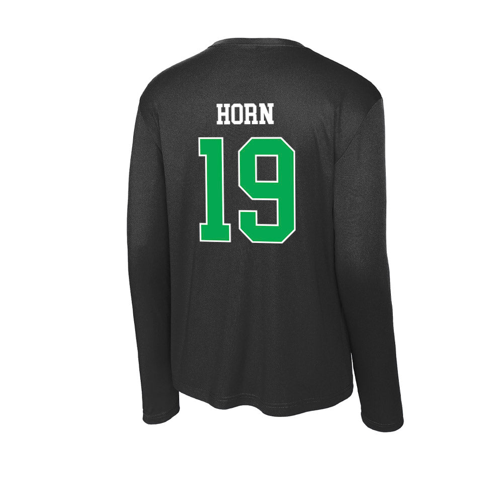 Marshall - NCAA Softball : Summer Horn - Activewear Long Sleeve T-Shirt-1