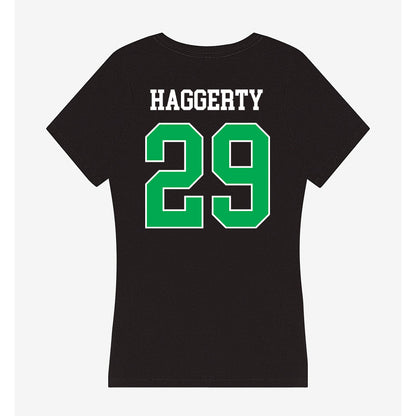 Marshall - NCAA Football : Jason Haggerty - Women's V-Neck T-Shirt-1