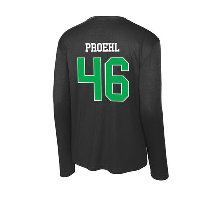 Marshall - NCAA Baseball : Luke Proehl - Activewear Long Sleeve T-Shirt-1