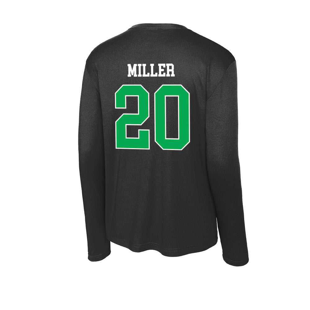 Marshall - NCAA Baseball : Griffin Miller - Activewear Long Sleeve T-Shirt-1