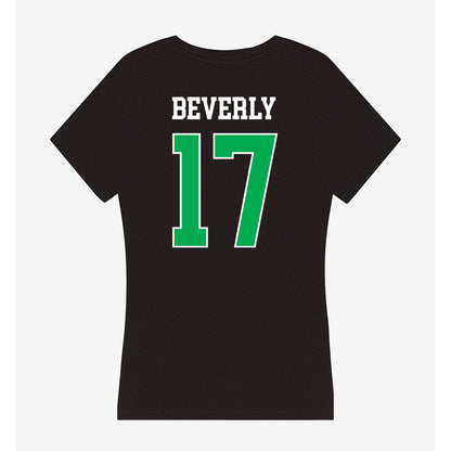 Marshall - NCAA Women's Volleyball : Lia Beverly - Women's V-Neck T-Shirt-1