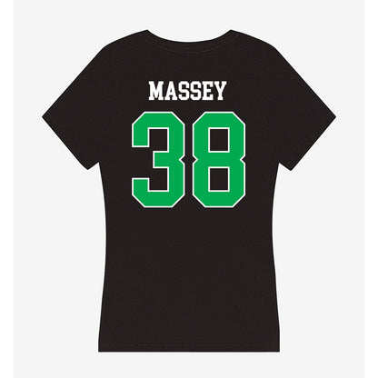 Marshall - NCAA Football : chase massey - Women's V-Neck T-Shirt-1
