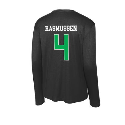 Marshall - NCAA Men's Basketball : Luke Rasmussen - Activewear Long Sleeve T-Shirt-1