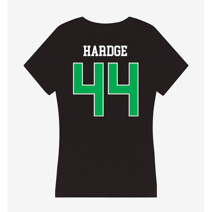 Marshall - NCAA Football : Kenyatta Hardge - Women's V-Neck T-Shirt-1
