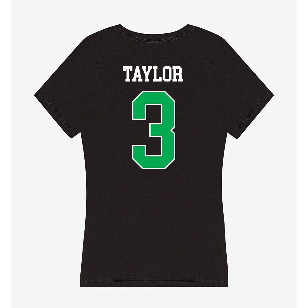 Marshall - NCAA Softball : Makayla Taylor - Women's V-Neck T-Shirt-1
