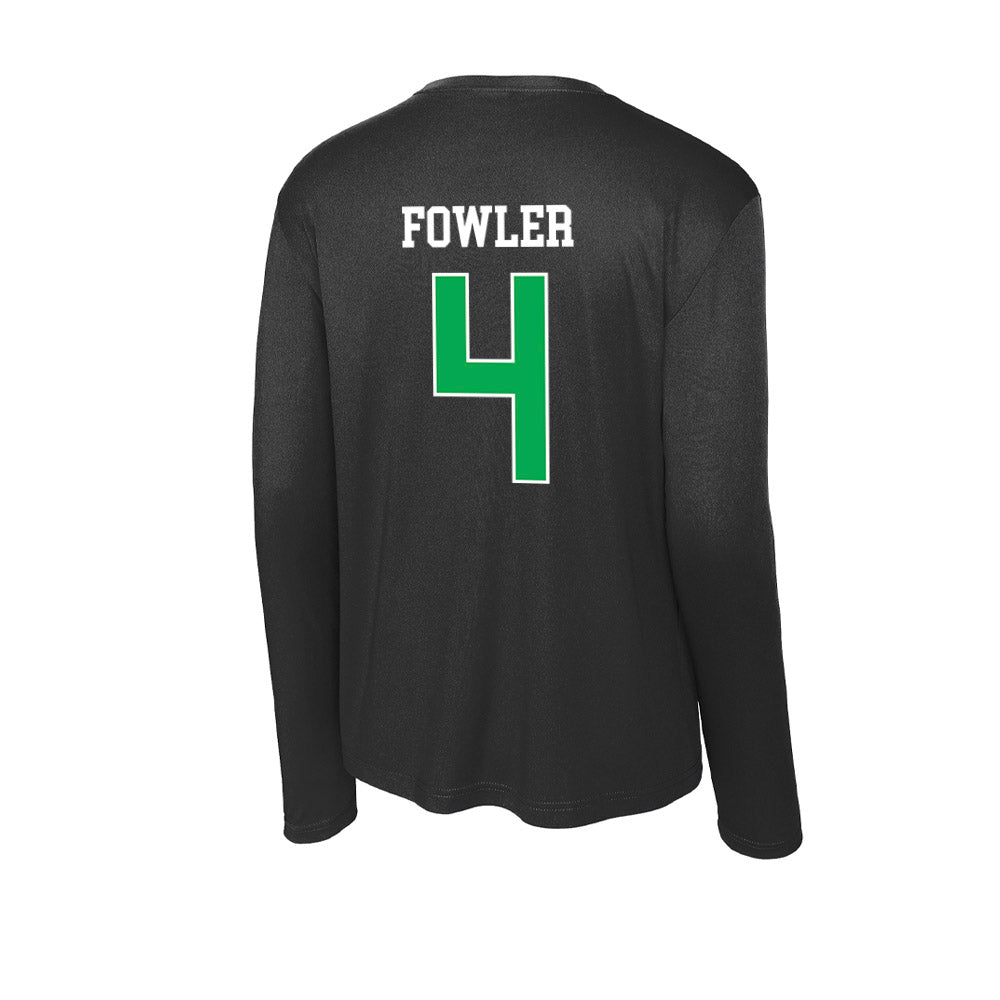 Marshall - NCAA Women's Soccer : angel fowler - Activewear Long Sleeve T-Shirt-1