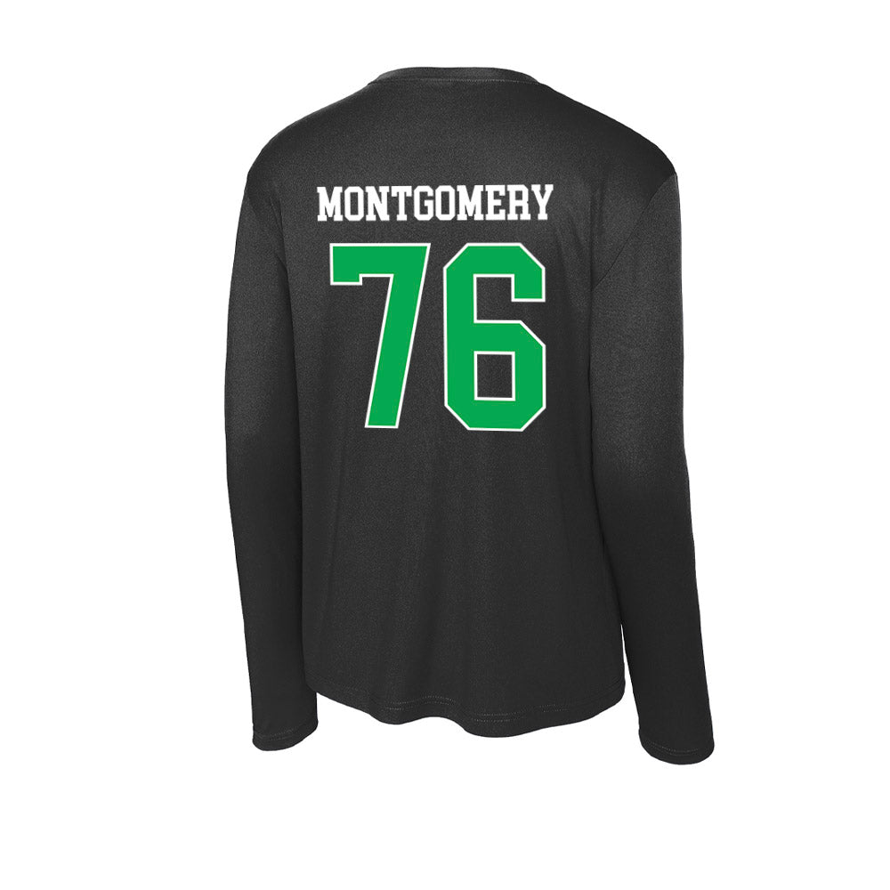 Marshall - NCAA Football : Tariq Montgomery - Activewear Long Sleeve T-Shirt-1