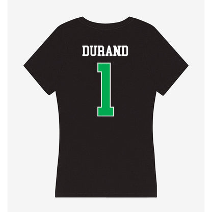 Marshall - NCAA Women's Soccer : Emma Durand - Women's V-Neck T-Shirt-1