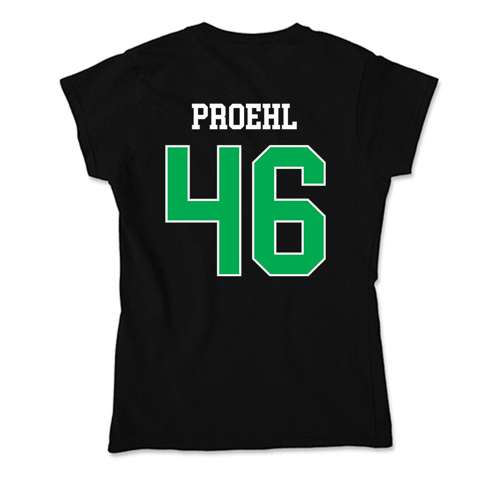 Marshall - NCAA Baseball : Luke Proehl - Soft Style Women’s T-Shirt-1