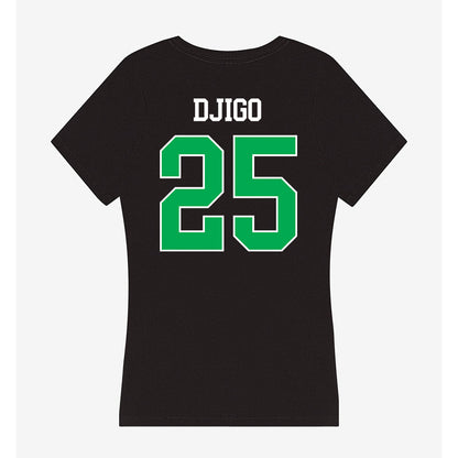 Marshall - NCAA Men's Basketball : Boubacar Djigo - Women's V-Neck T-Shirt-1