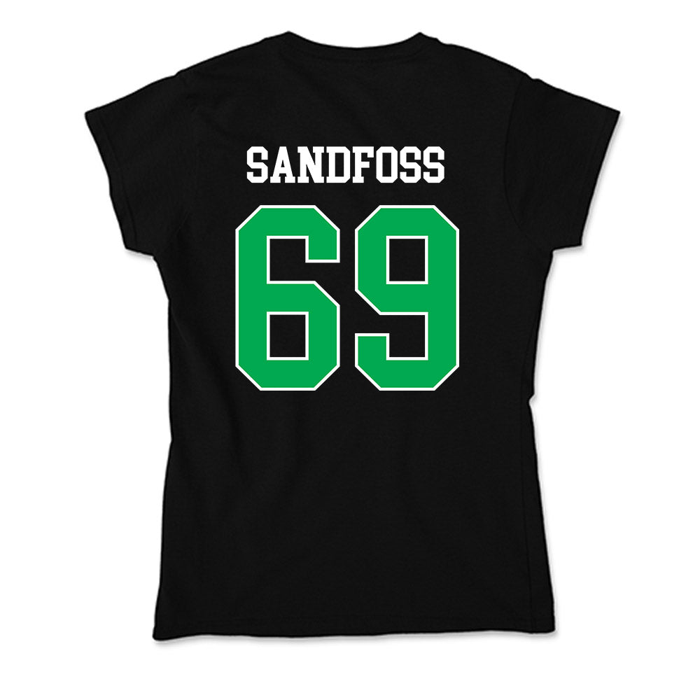 Marshall - NCAA Football : Will Sandfoss - Soft Style Women’s T-Shirt-1