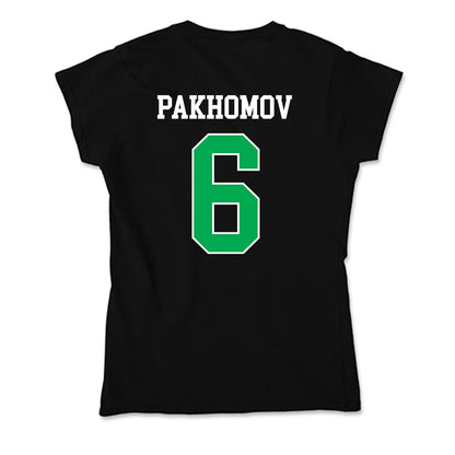 Marshall - NCAA Men's Soccer : Nikita Pakhomov - Soft Style Women’s T-Shirt-1