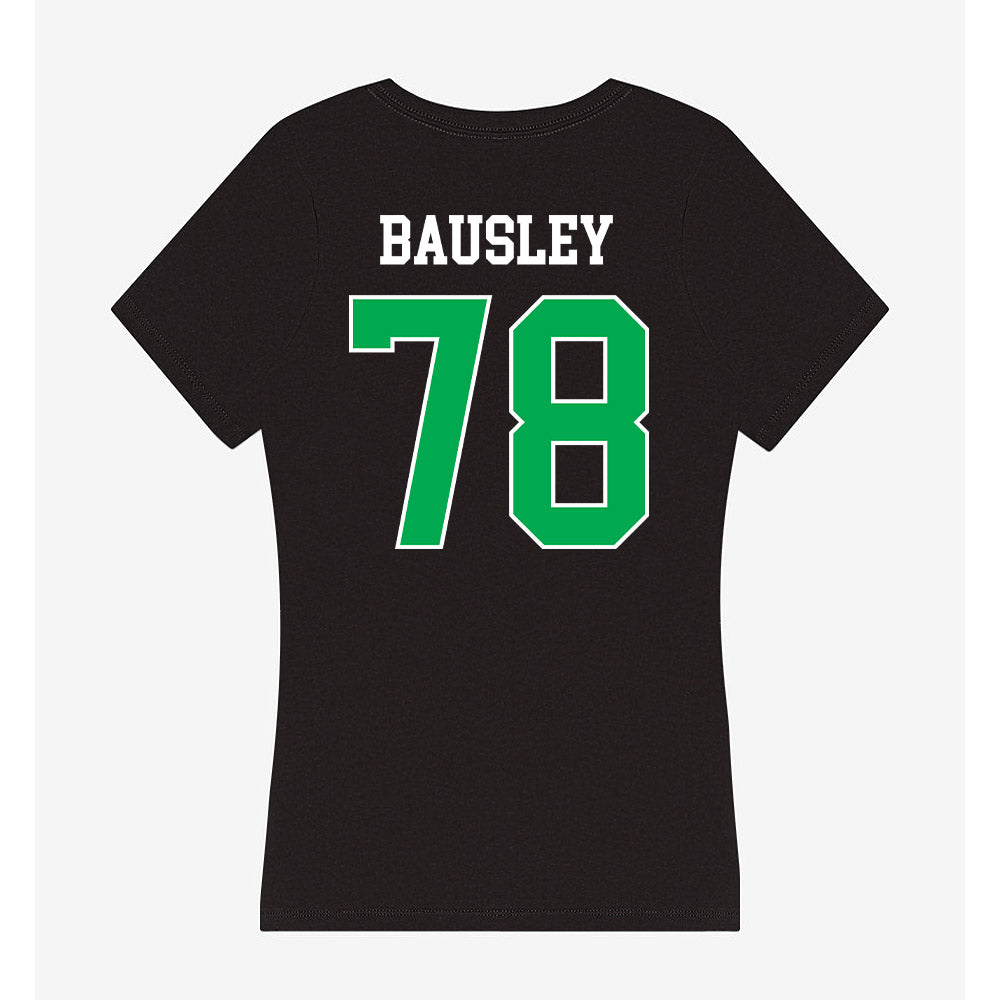 Marshall - NCAA Football : Xavier Bausley - Women's V-Neck T-Shirt-1