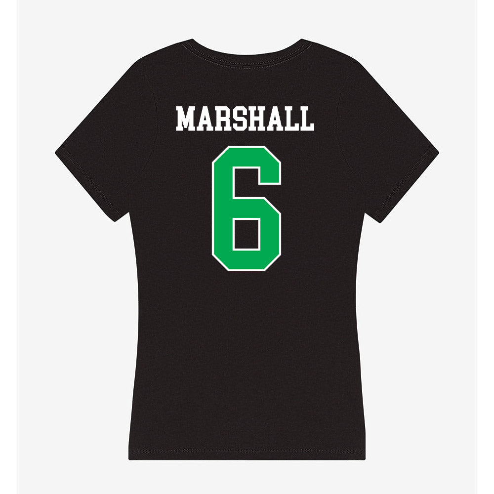 Marshall - NCAA Football : Jalen Marshall - Women's V-Neck T-Shirt-1