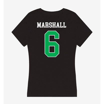 Marshall - NCAA Football : Jalen Marshall - Women's V-Neck T-Shirt-1