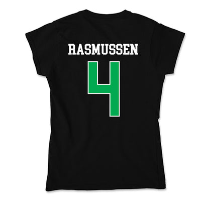 Marshall - NCAA Men's Basketball : Luke Rasmussen - Soft Style Women’s T-Shirt-1